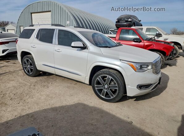 1GKKNXLS4HZ124591 2017 GMC ACADIA White Przód prawy