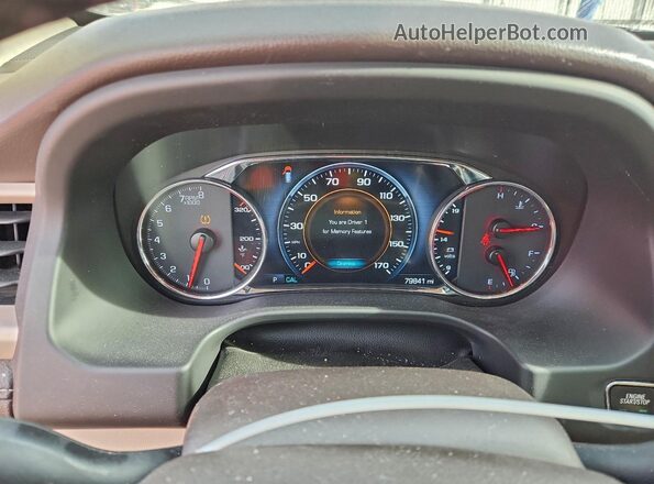 1GKKNXLS4HZ124591 2017 GMC ACADIA White Widok zestawu wskaźników
