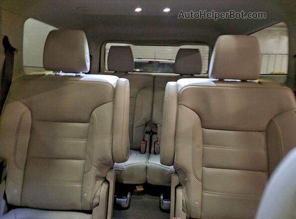 1GKKNXLS5KZ242267 2019 GMC ACADIA Red უკანა სავარძლების ხედი