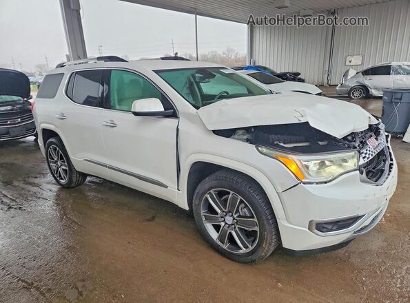 1GKKNXLS8KZ153762 2019 GMC ACADIA Белый Передняя правая четверть