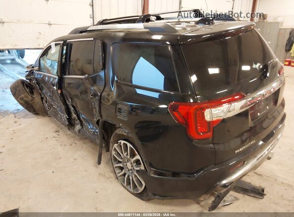 1GKKNXLS8MZ192175 2021 GMC ACADIA Черный Задняя левая четверть