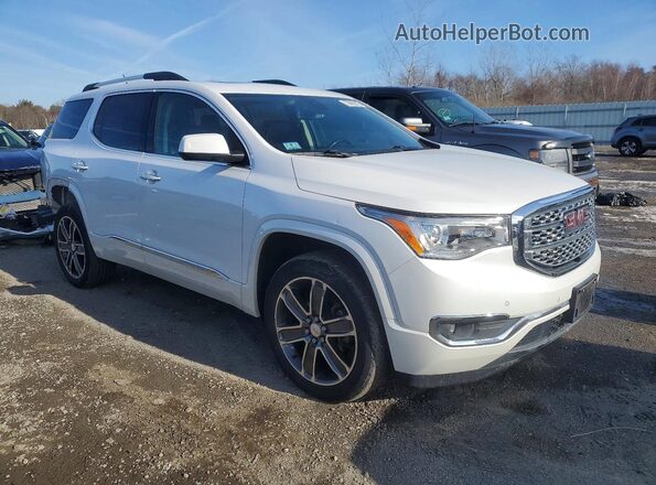 1GKKNXLS9KZ144598 2019 GMC ACADIA White Delantero derecho