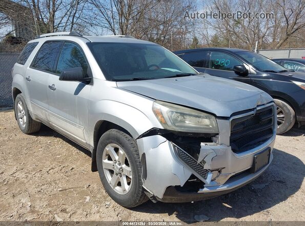1GKKRNEDXGJ155364 2016 GMC ACADIA Серебряный Передняя правая четверть