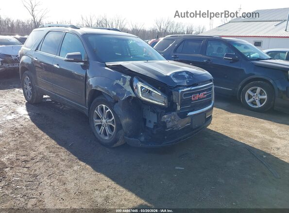 1GKKRRKDXGJ180633 2016 GMC ACADIA Серый Передняя правая четверть