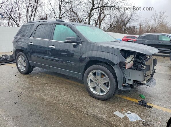 1GKKRSKDXHJ278425 2017 GMC ACADIA Черный Передняя правая четверть
