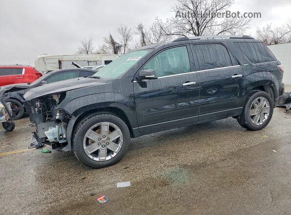 1GKKRSKDXHJ278425 2017 GMC ACADIA Черный Передняя левая четверть