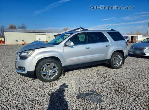 1GKKVSKD3HJ288564 2017 GMC ACADIA Серебряный Передняя левая четверть