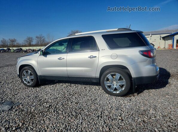 1GKKVSKD3HJ288564 2017 GMC ACADIA Серебряный Задняя левая четверть