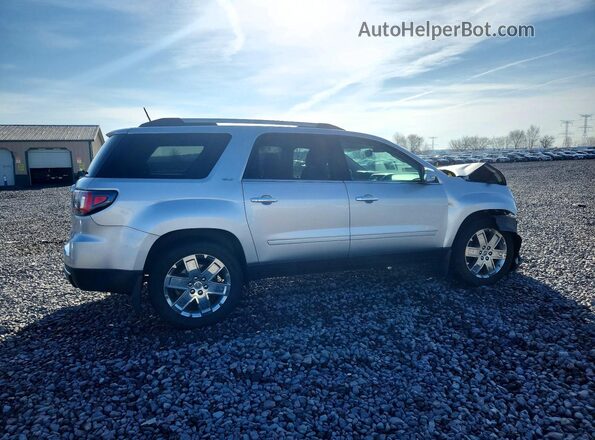 1GKKVSKD3HJ288564 2017 GMC ACADIA Серебряный Задняя правая четверть