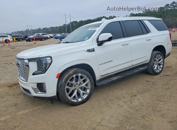 1GKS1BKD3PR106499 2023 GMC YUKON White წინა მარცხენა ხედი სამი მეოთხედიდან