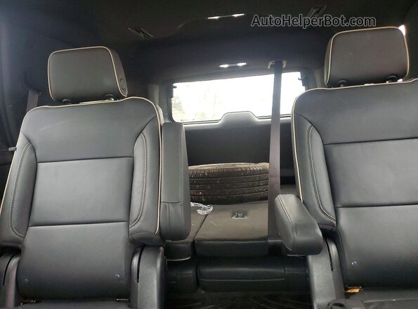 1GKS1BKD3PR106499 2023 GMC YUKON White უკანა სავარძლების ხედი