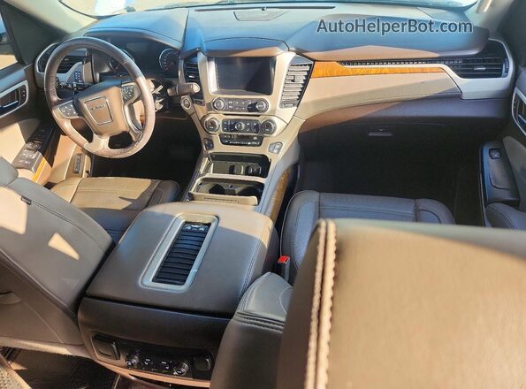 1GKS1CKJ4LR120675 2020 GMC YUKON Белый Вид панели приборов