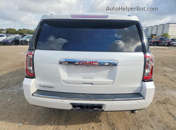 1GKS1CKJ4LR120675 2020 GMC YUKON Белый Вид сзади