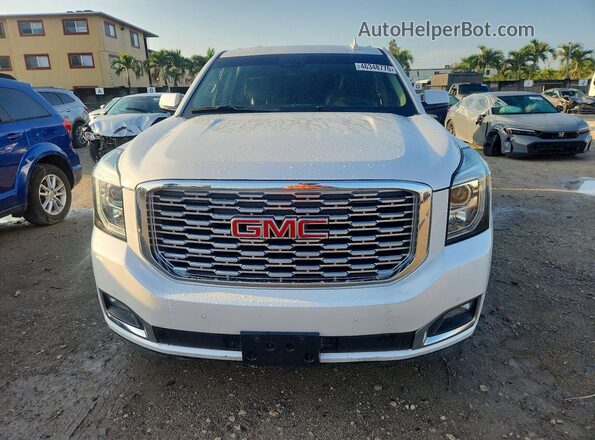 1GKS1CKJ4LR120675 2020 GMC YUKON Белый Вид спереди