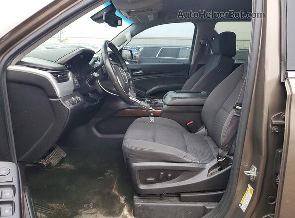 1GKS2AKC7GR210654 2016 GMC YUKON Tan Vista interior delantera