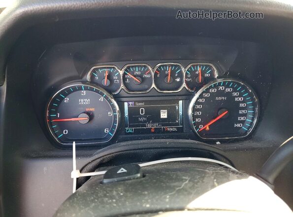 1GKS2GKC0JR313893 2018 GMC YUKON Gray Widok zestawu wskaźników