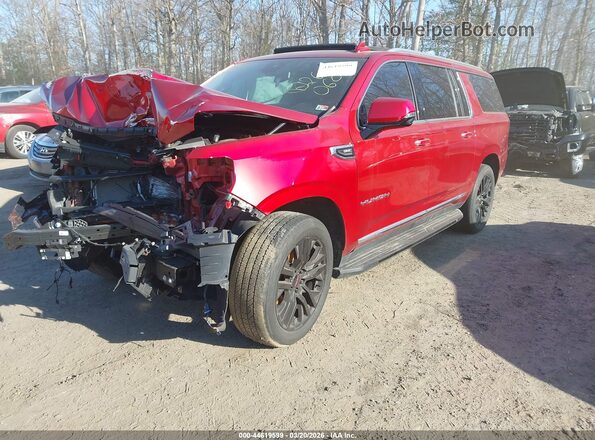 1GKS2GKD7PR355589 2023 GMC YUKON Red Vista tres cuartos delantera izquierda