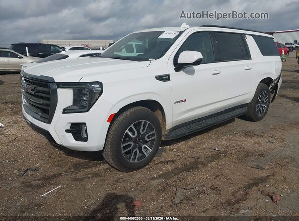 1GKS2HKL8PR438414 2023 GMC YUKON Белый Передняя левая четверть