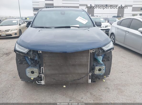 1GNERFKW2NJ178162 2022 CHEVROLET TRAVERSE Синий Вид задней части салона