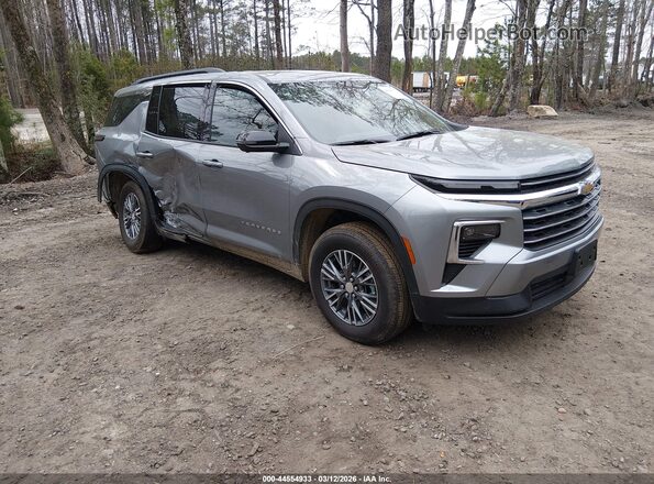1GNERGKS2TJ145100 2026 CHEVROLET TRAVERSE Серый Передняя правая четверть