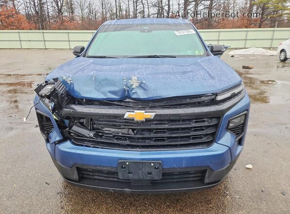 1GNERGKS3RJ202011 2024 CHEVROLET TRAVERSE Blue Widok z przodu