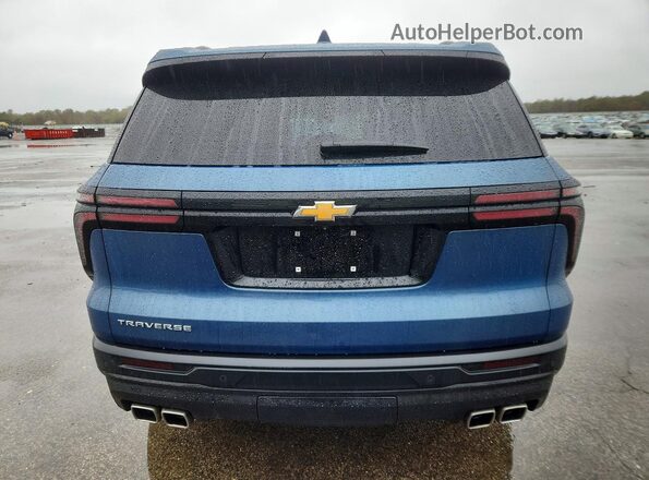 1GNERGKS3RJ202011 2024 CHEVROLET TRAVERSE Blue Widok z tyłu