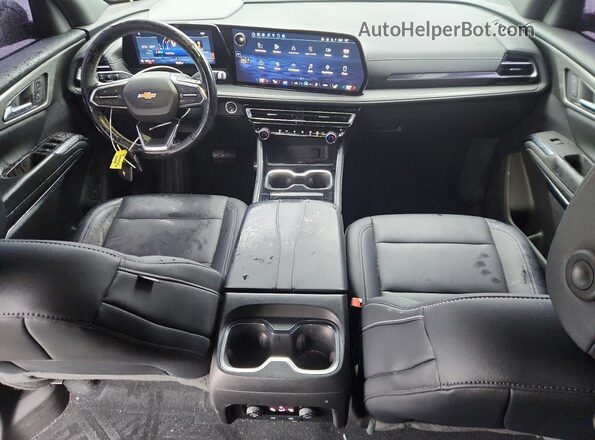 1GNERGKS3RJ202011 2024 CHEVROLET TRAVERSE Blue Widok deski rozdzielczej