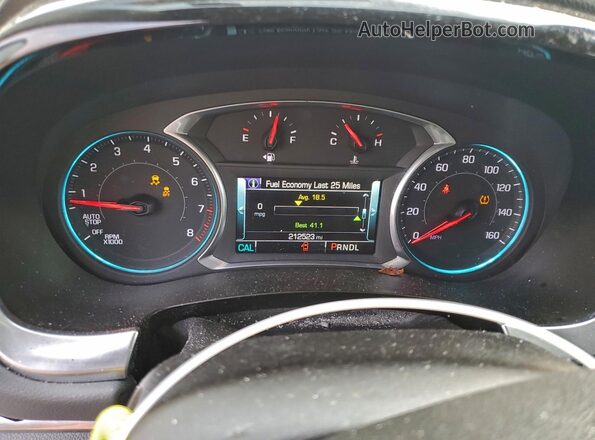 1GNERGKW5KJ192364 2019 CHEVROLET TRAVERSE Угольный Вид щитка приборов