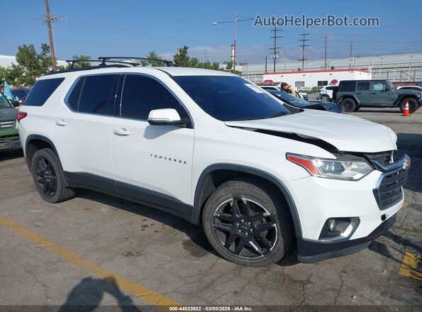 1GNERGKW5KJ313121 2019 CHEVROLET TRAVERSE White Delantero derecho
