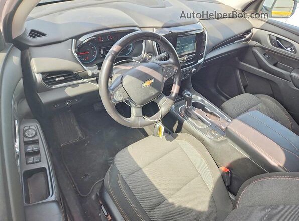 1GNERGKW7KJ249776 2019 CHEVROLET TRAVERSE Белый Вид панели приборов