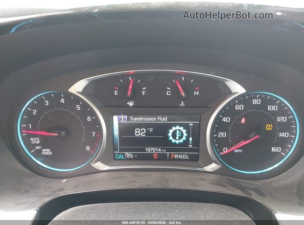 1GNERGKWXKJ247116 2019 CHEVROLET TRAVERSE Белый Вид задних сидений