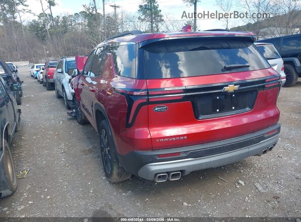 1GNERGRSXSJ225541 2025 CHEVROLET TRAVERSE Красный Задняя левая четверть