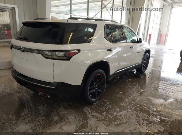 1GNERKKWXLJ226786 2020 CHEVROLET TRAVERSE Белый Задняя правая четверть