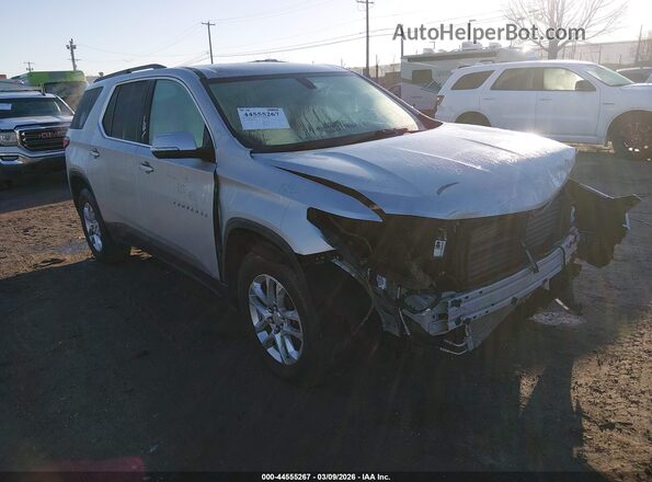 1GNEVGKW0KJ290679 2019 CHEVROLET TRAVERSE Серый Передняя правая четверть