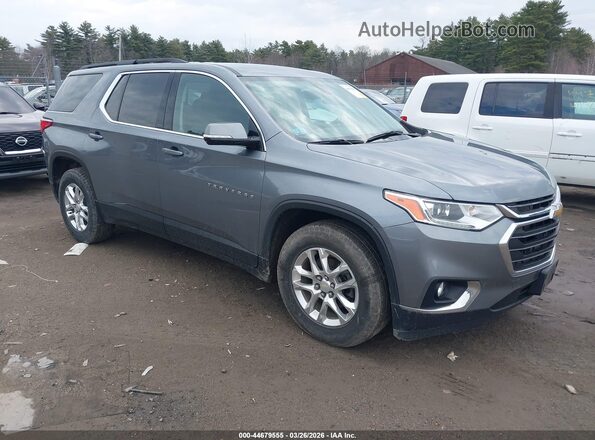 1GNEVGKW1LJ323979 2020 CHEVROLET TRAVERSE Серебряный Передняя правая четверть
