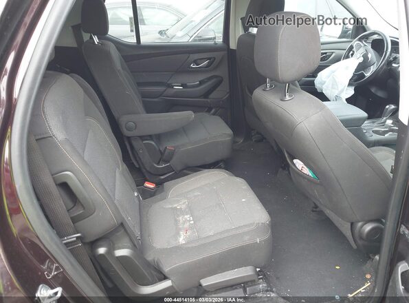 1GNEVGKW2LJ313106 2020 CHEVROLET TRAVERSE Maroon Widok naklejki z numerem VIN