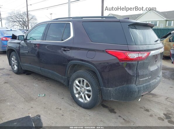 1GNEVGKW2LJ313106 2020 CHEVROLET TRAVERSE Maroon Tył lewy