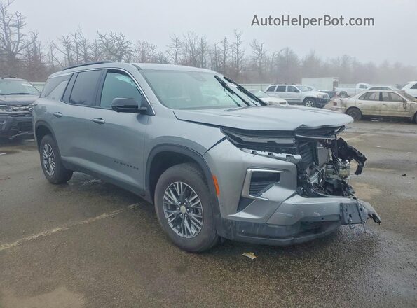 1GNEVGRS8SJ219040 2025 CHEVROLET TRAVERSE Серебряный Передняя правая четверть