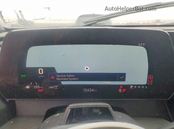 1GNEVGRS8SJ219040 2025 CHEVROLET TRAVERSE Серебряный Вид щитка приборов