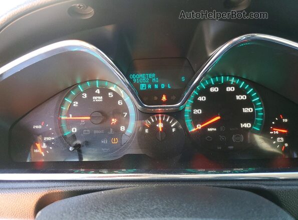 1GNKVGKD2HJ108734 2017 CHEVROLET TRAVERSE Серебряный Вид щитка приборов