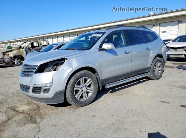 1GNKVGKD2HJ108734 2017 CHEVROLET TRAVERSE Серебряный Передняя левая четверть