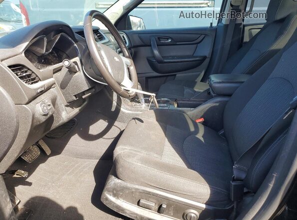 1GNKVGKD2HJ295991 2017 CHEVROLET TRAVERSE Черный Вид салона спереди