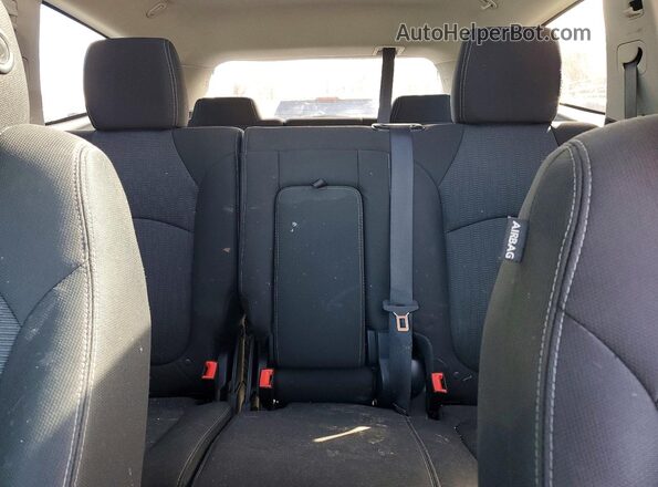 1GNKVGKD2HJ295991 2017 CHEVROLET TRAVERSE Черный Вид задних сидений
