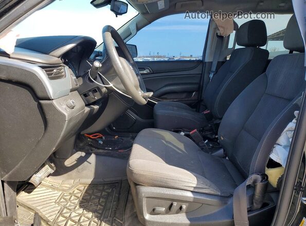 1GNLCDEC5LR284845 2020 CHEVROLET TAHOE Black Вид салону спереду