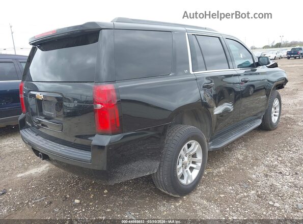 1GNSCBKC0JR120808 2018 CHEVROLET TAHOE Черный Задняя правая четверть
