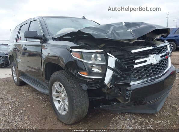 1GNSCBKC0JR120808 2018 CHEVROLET TAHOE Черный Вид спереди