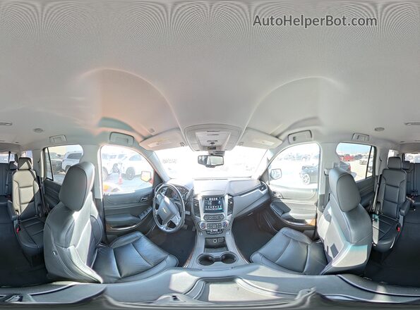 1GNSCBKC0KR257068 2019 CHEVROLET TAHOE Серый Панорамный вид салона 360°