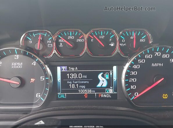 1GNSCBKC0KR299949 2019 CHEVROLET TAHOE Gray Vista de los asientos traseros