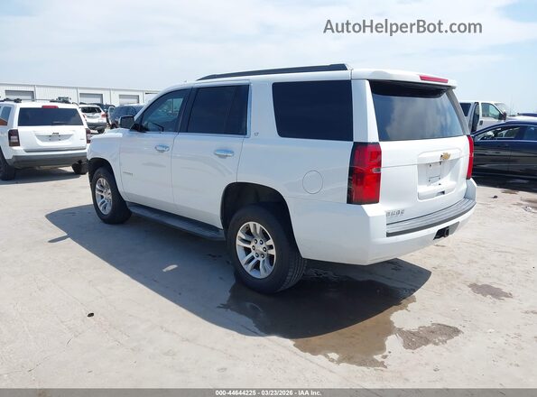 1GNSCBKC1GR314739 2016 CHEVROLET TAHOE Белый Задняя левая четверть