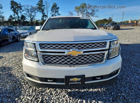 1GNSCBKC1HR355874 2017 CHEVROLET TAHOE Белый Вид спереди